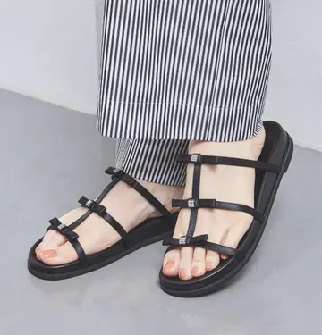3 리본 뮬 샌들 37 유나이티드 애로우즈