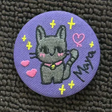 NiziU LOVE LINE 캔뱃지 마야