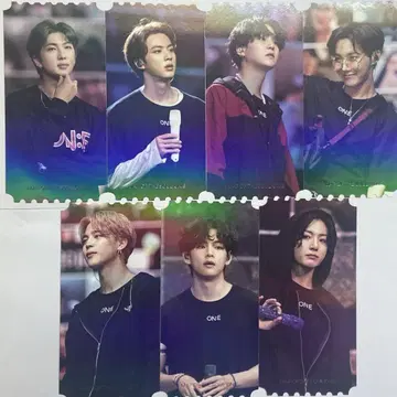 BTS 홀로그램 티켓 MAP OF THE SOUL ON: E