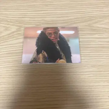 레드 블루 무치 우미 사진 카드