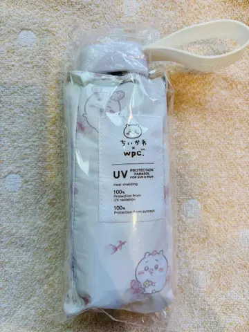 wpc 치이카와 (먼작귀) 접이식 우산 50cm 꽃놀이 mini 1개