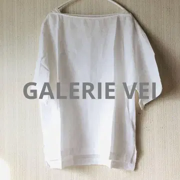새상품급 투모로우랜드 갤러리 바이 린넨 보트넥 풀오버