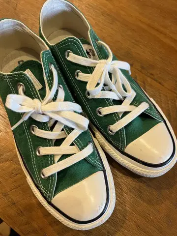 CONVERSE ALL STAR 그린 스니커즈