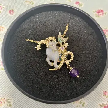 ANNA SUI 안나수이 조디악 컬렉션 12 별자리 목걸이 염소자리
