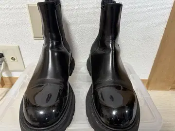 알렉산더 맥퀸 사이드 고어 부츠