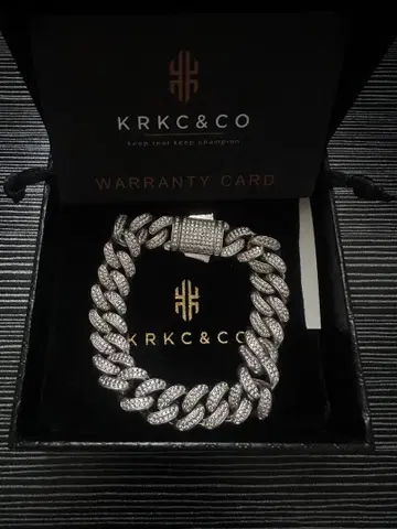 KRKC&CO 실버 체인 팔찌