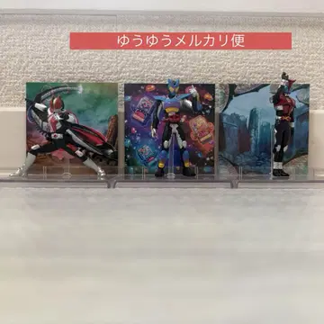 MICROSTATUECOLLECTION 가면라이더 3개 세트