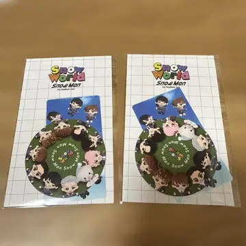 Snow Man 스티커 세트