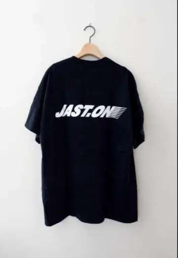 JAST ON 블랙 XL 티셔츠 저스트온