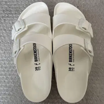 버켄스탁 ARIZONA 화이트 화이트 샌들 24.5cm
