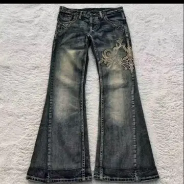 y2k 레트로 아메리칸 청바지