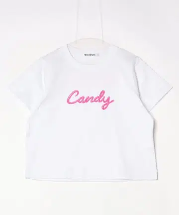 밀크페드 아이싱 스크립트 컴팩트 S/S 티셔츠