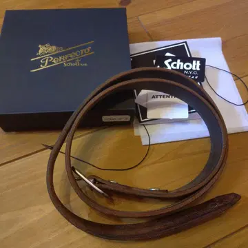 schott PERFECT BELT NARROW/퍼펙트 벨트 내로우