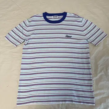 새상품급 PALACE 스트라이프 티셔츠 S 사이즈