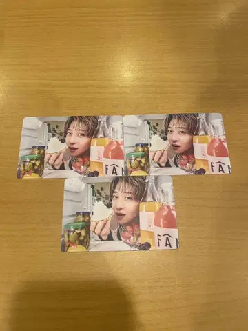 timelesz 트레이딩 카드 테라니시하라 일반ver 3장