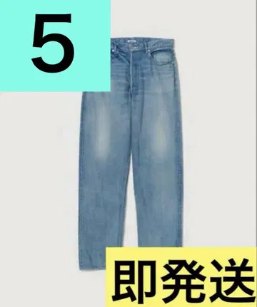 오라리 25SS 셀비지 페이드 라이트 데님