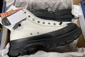 CONVERSE ALL STAR 통굽 스니커즈 화이트/블랙