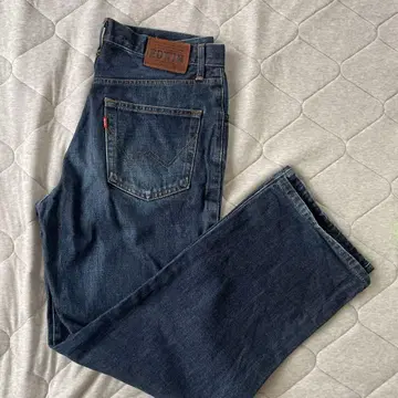 EDWIN X-JEANS 405 다크 블루 W 30