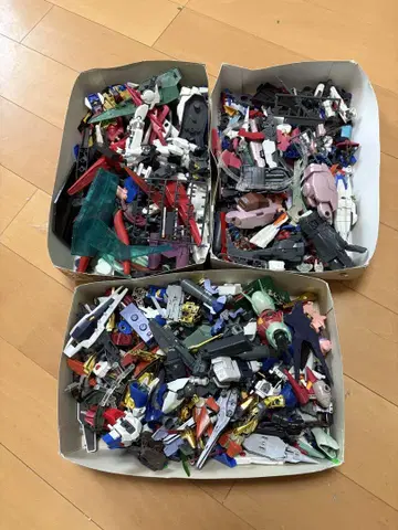 HG 건담 프라모델 정크 3상자 분