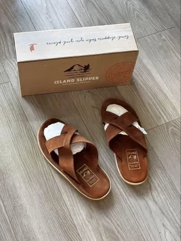 ISLAND SLIPPER 아일랜드 슬리퍼 9 피넛 스웨이드