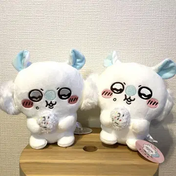 치이카와 모몽가 모구모구 봉제 인형 2개 세트