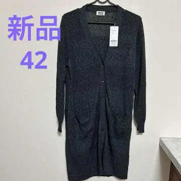 새상품 JIZZO 롱 가디건 면 42