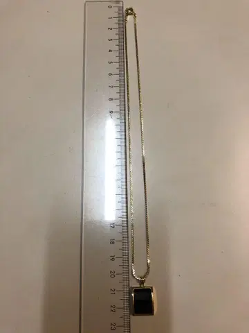 오닉스 골드 목걸이