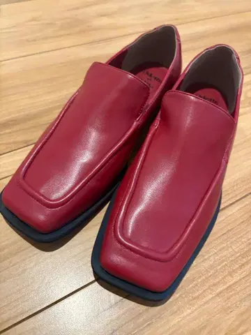 레드 로퍼 신발