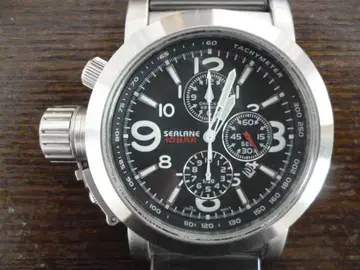 SEALANE 크로노그래프 우레탄 SE44 워치 JAPAN 선 프레임
