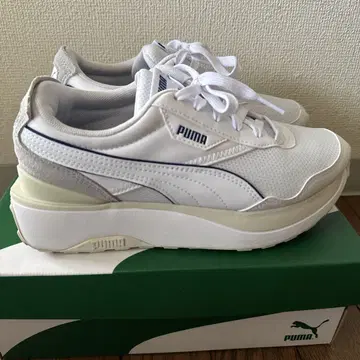 Puma 화이트 스니커즈 크루즈 라이더