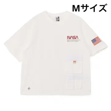 CHUMS 참스 NASA 스페이스 포켓 티셔츠 (상의/티셔츠)
