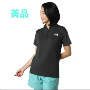 노스페이스 폴로 셔츠 반팔 여성용 드라이 쓰리 지그 집업