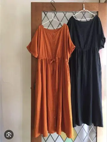 nest Robe 2way 웨스 개더 원피스 네이비
