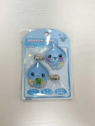 물방울 앞머리 클립 클립