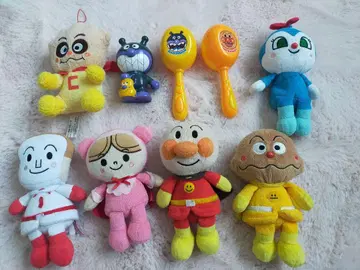 호빵맨 봉제 인형 세트