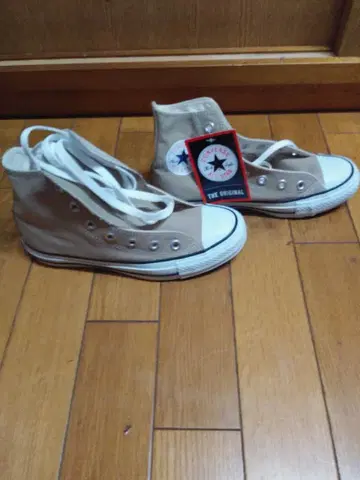 컨버스 올스타 하이컷 베이지