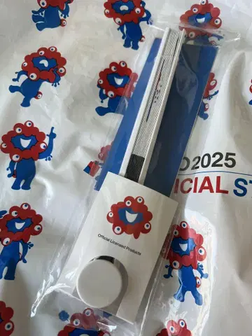 미사용 새상품 2025 오사카 간사이 엑스포 얇은 부채 스윙 부채
