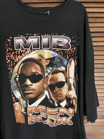 MIB 맨 인 블랙 티셔츠 5XL GILDAN