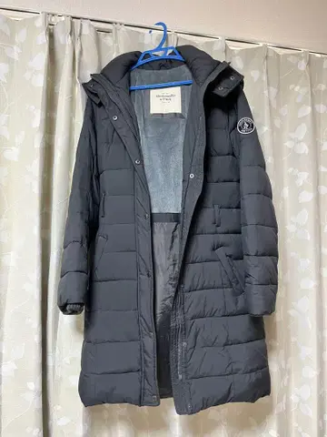 Abercrombie & Fitch 그레이 다운 자켓