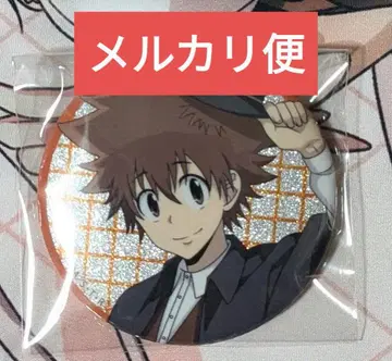 REBORN TSUTAYA 캔뱃지 사와다 츠나요시 글리터 1개