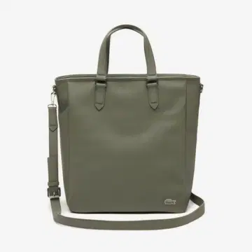 Lacoste 토트백 카키