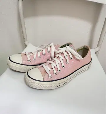 CONVERSE ALL STAR 핑크 로우 컷