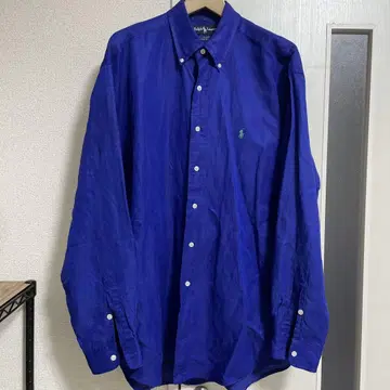 Ralph Lauren Blake 버튼 다운 셔츠 L 파랑