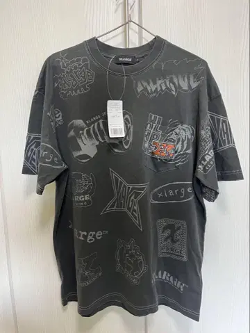 xlarge 로고 프린트 티셔츠