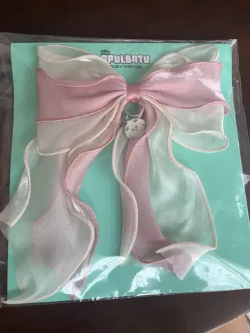 TXT PPULBATU POP-UP 일본 한정판 헤어 타이 뿔바투 밤구