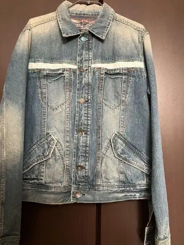 HILFIGER DENIM 라이트 블루 데님 자켓