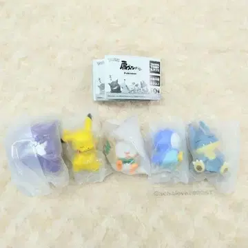 포켓몬 어깨 쿵 Fig. 전 5종 풀 컴프