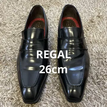 REGAL 로퍼 26cm 블랙 일본제