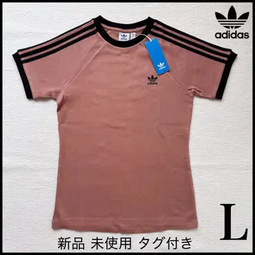 새상품 아디다스 오리지널 와플 쓰리 스트라이프 반팔 티셔츠 L
