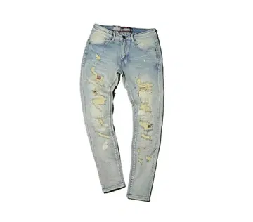DENIM CITY 스키니 데님 라이트 블루 사이즈 30